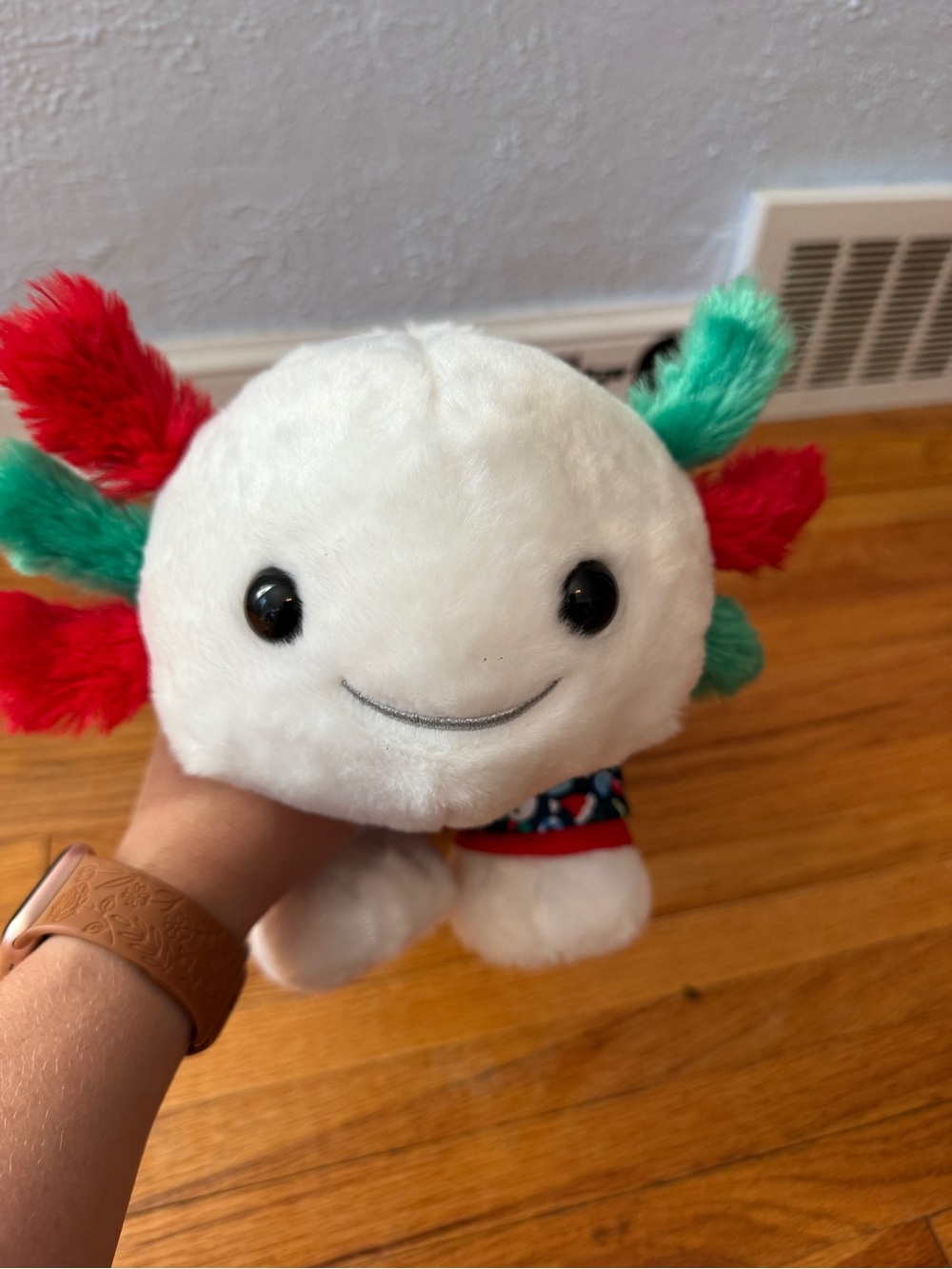 Build a Bear  Christmas  Axolotl
